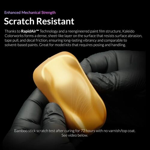 GAAHLERI KALEIDO COLOR WORKS KM002 GUN METALL GLOSS / METAL COLORS 20ml