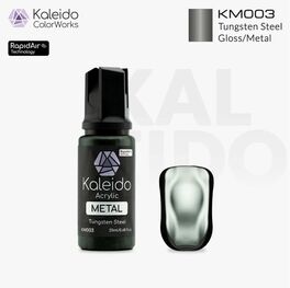 GAAHLERI KALEIDO COLOR WORKS KM002 GUN METALL GLOSS / METAL COLORS 20ml