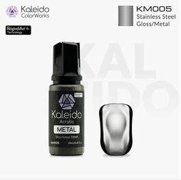 GAAHLERI KALEIDO COLOR WORKS KM005 STAINLESS STEEL GLOSS / METAL COLORS 20ml