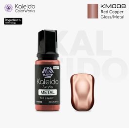 GAAHLERI KALEIDO COLOR WORKS KM008 RED COPPER GLOSS / METAL COLORS 20ml