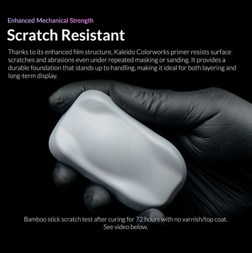 GAAHLERI KALEIDO COLOR WORKS - KP204 GLOSS BLACK PRIMER 210ml