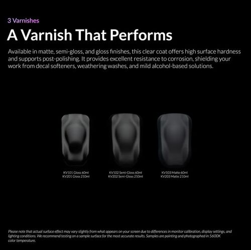 GAAHLERI KALEIDO COLOR WORKS - KV201 VARNISH GLOSS 210ml