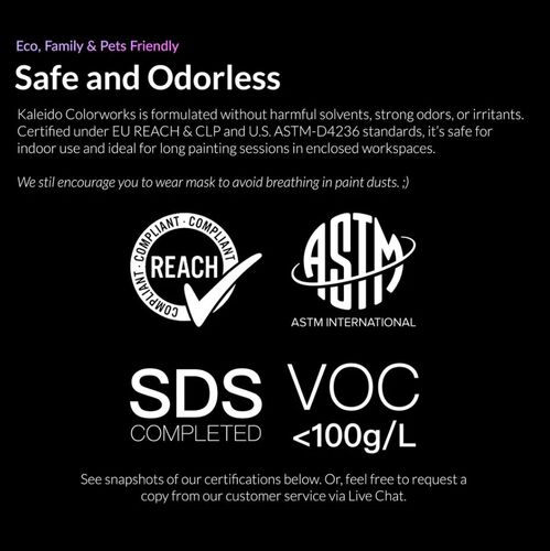 GAAHLERI KALEIDO COLOR WORKS - KV203 VARNISH MATT 210ml