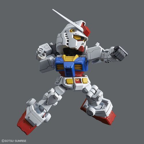 GUNDAM SDCS -SDCS-01-SP- RX-78-2 & CHROSS SILHOUETTE FRAME SET