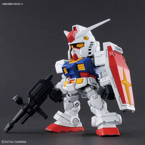 GUNDAM SDCS -SDCS-01-SP- RX-78-2 & CHROSS SILHOUETTE FRAME SET