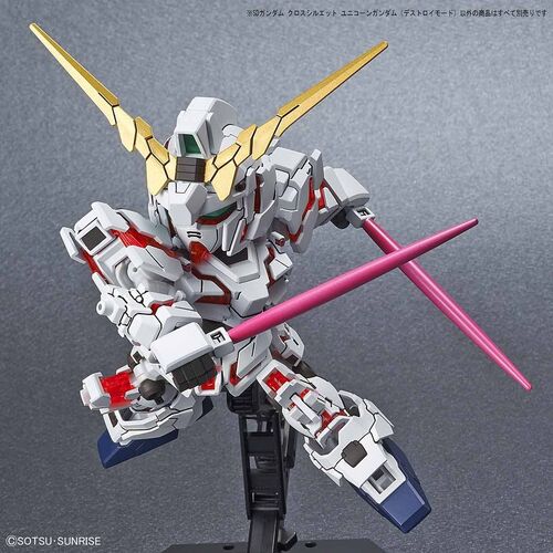 GUNDAM SD CROSS SILHOUETTE (012) - UNICORN GUNDAM (DESTROY MODE)