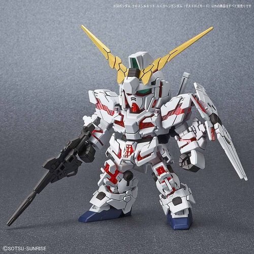 GUNDAM SD CROSS SILHOUETTE (012) - UNICORN GUNDAM (DESTROY MODE)