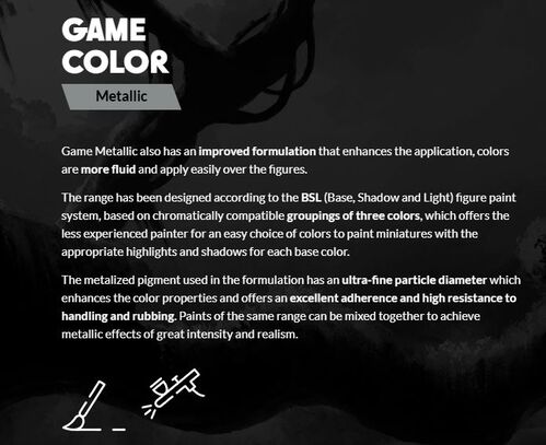 GAME COLOR - METAL - 72055 18ML- POLISHED GOLD