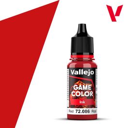 GAME COLOR - INK - 72086 18ML-  RED