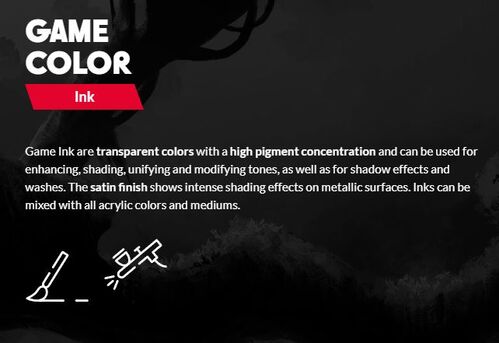 GAME COLOR - INK - 72085 18ML-  YELLOW