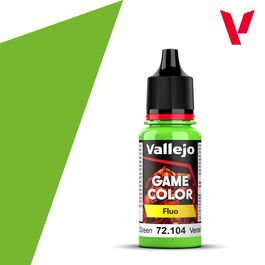 GAME COLOR - FLUO - 72103 18ML-  FLUORESCENT GREEN