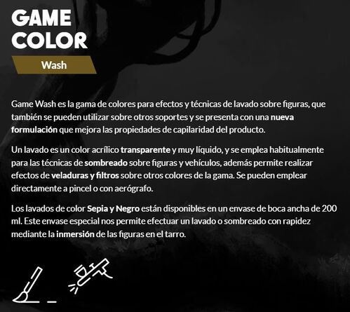 GAME COLOR - WASH - 73204 18ML- SKIN