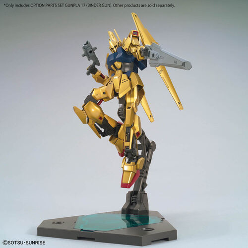 GUNDAM OPTION PARTS -OPS17- GUNPLA 17 BINDER GUN  1/144