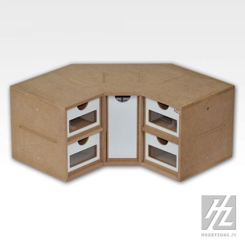 HOBBYZONE - MODULAR ORGANIZER - Corner Drawers Module