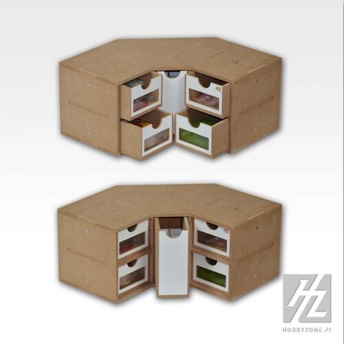 HOBBYZONE - MODULAR ORGANIZER - Corner Drawers Module