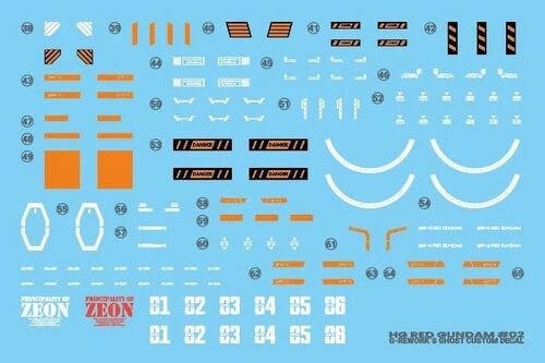 G REWORK - HG - GQ04  GMS-A  RED GUNDAM GQUUUUUX