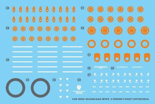 G REWORK - HG - GQ04  GMS-A  RED GUNDAM GQUUUUUX