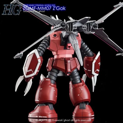 G-REWORK -HG- ZGMF-MM07 Z'GOK  GUNDAM