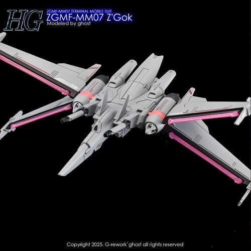 G-REWORK -HG- ZGMF-MM07 Z'GOK  GUNDAM