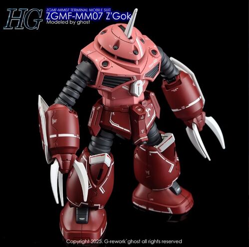 G-REWORK -HG- ZGMF-MM07 Z'GOK  GUNDAM