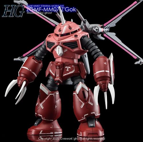 G-REWORK -HG- ZGMF-MM07 Z'GOK  GUNDAM