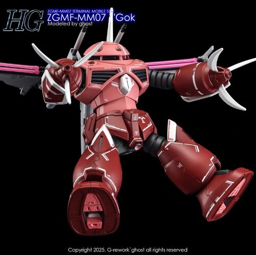 G-REWORK -HG- ZGMF-MM07 Z'GOK  GUNDAM