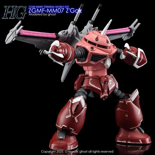 G-REWORK -HG- ZGMF-MM07 Z'GOK  GUNDAM
