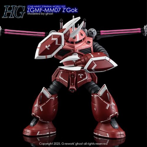 G-REWORK -HG- ZGMF-MM07 Z'GOK  GUNDAM