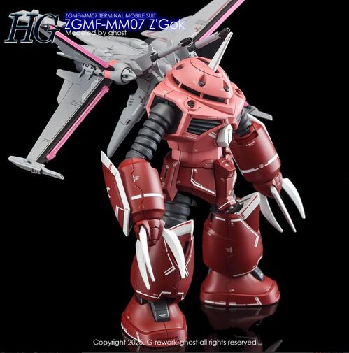 G-REWORK -HG- ZGMF-MM07 Z'GOK  GUNDAM