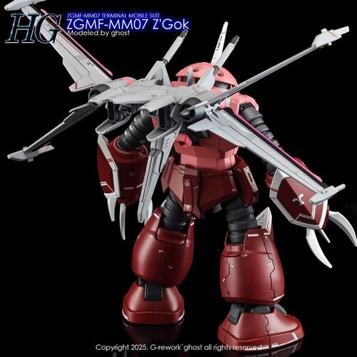 G-REWORK -HG- ZGMF-MM07 Z'GOK  GUNDAM