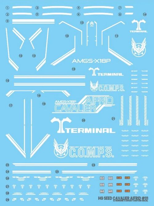 G-REWORK -HG- AMGS-X 18P CAVALIER AIRFRID