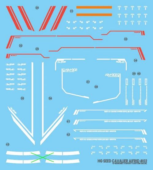 G-REWORK -HG- AMGS-X 18P CAVALIER AIRFRID
