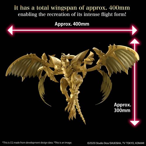 FIGURE-RISE AMPLIFIELD EGYPTIAN GOD THE WINGED DRAGON OF RA