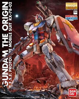 [DAMAGED BOX]  GUNDAM MG ORIGIN - RX-78-02 1/100