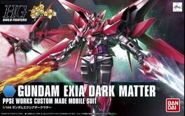 [DAMAGED BOX]  GUNDAM HGBF -013- EXIA DARK MATTER 1/144