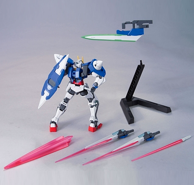 [DAMAGED BOX]  GUNDAM HG 00 -054- GN-0000 + GNR-010 Gundam 00 Raiser + GN Sword III 1/144