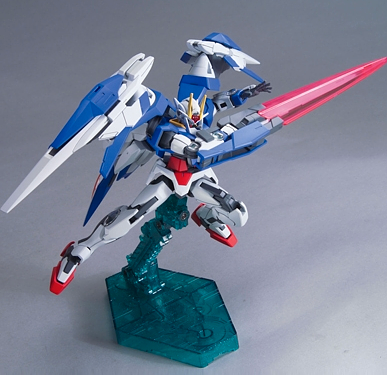 [DAMAGED BOX]  GUNDAM HG 00 -054- GN-0000 + GNR-010 Gundam 00 Raiser + GN Sword III 1/144