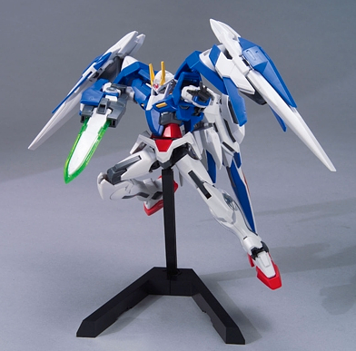 [DAMAGED BOX]  GUNDAM HG 00 -054- GN-0000 + GNR-010 Gundam 00 Raiser + GN Sword III 1/144