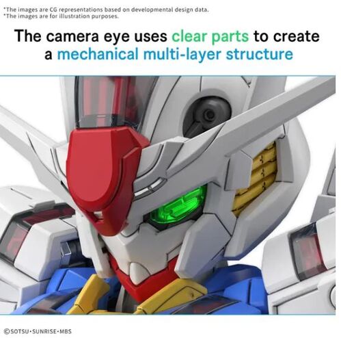 GUNDAM MGSD -XX- XVX-016 GUNDAM AERIAL