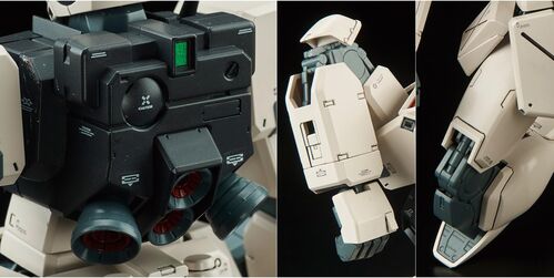 GUNDAM MG -200- RGM-79G GM COMMAND ( COLONY TYPE ) VER 1/100