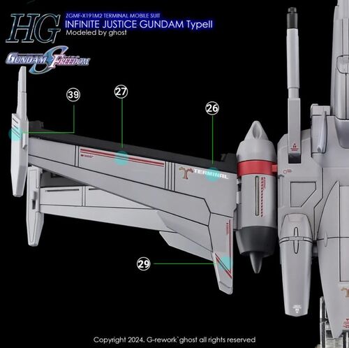 G-REWORK -HG- INFINITE JUSTICE GUNDAM TYPE-2
