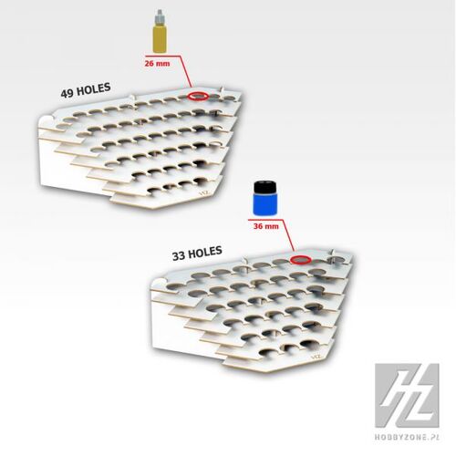 HOBBYZONE - Corner Large Paint Stand - 36mm