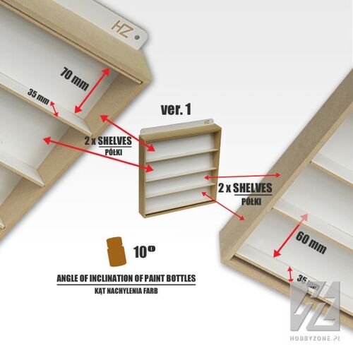 HOBBYZONE - Paint Hanger - 36mm