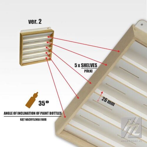 HOBBYZONE - Paint Hanger - 26mm