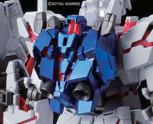 GUNDAM MG UC RX-0 UNICORN GUNDAM (RED/GREEN TWIN FRAME EDITION) TITANIUM FINISH 1/100