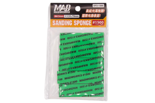 MADWORKS Sanding Sponge 2MM #1500 10pieces