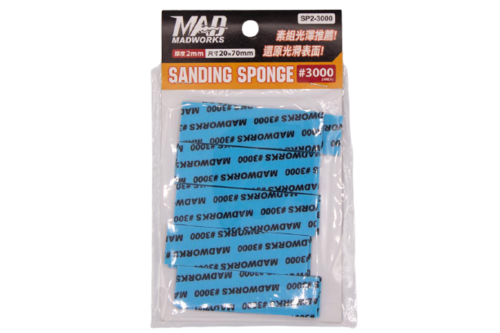 MADWORKS Sanding Sponge 2MM #3000 10pieces