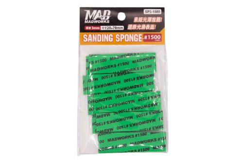 MADWORKS Sanding Sponge 3MM #1500 10pieces
