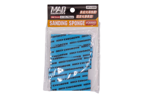 MADWORKS Sanding Sponge 3MM #3000 10pieces