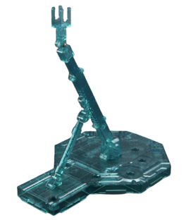 BANDAI ACTION BASE 1 - SPARKLE CLEAR GREEN